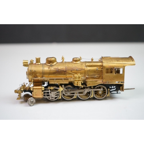 52 - Boxed Sunset Models HO gauge Pennsylvania H9 2-8-0 brass locomotive & tender made by Samhongsa (Kore... 