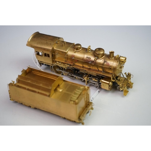 52 - Boxed Sunset Models HO gauge Pennsylvania H9 2-8-0 brass locomotive & tender made by Samhongsa (Kore... 