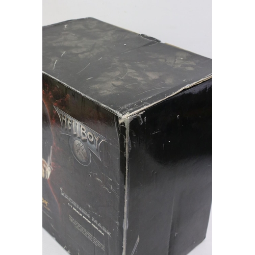 528 - Boxed Sideshow Collectables Hellboy 1:1 scale Kronen mask replica, numbered  206/1500 appearing in g... 