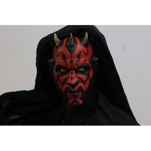 530 - Star Wars - Boxed Sideshow Collectables 1:2 scale Darth Maul Legendary Scale Figure, appearing compl... 