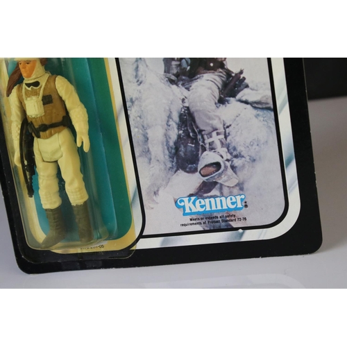 533 - Star Wars - Carded Kenner Return of the Jedi Luke Skywalker Hoth Battle Gear figure, 77 back, unpunc... 