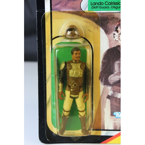 537 - Star Wars - Carded Kenner Return of the Jedi Lando Calrissian Skiff Guard Disguise figure, unpunched... 