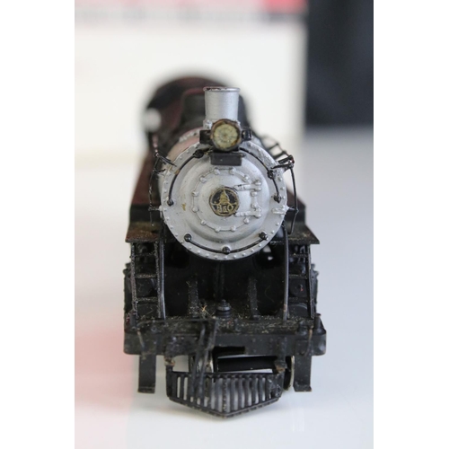 54 - Boxed Westside Model Company HO gauge Baltimore & Ohio Q-4d 2-8-2 Mikado brass locomotive & tender m... 