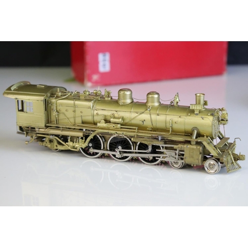 55 - Boxed Westside Model Company HO gauge Great Northern H-7 4-6-2 Pacific brass locomotive & tender mad... 