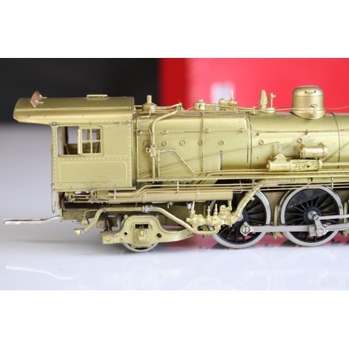 55 - Boxed Westside Model Company HO gauge Great Northern H-7 4-6-2 Pacific brass locomotive & tender mad... 