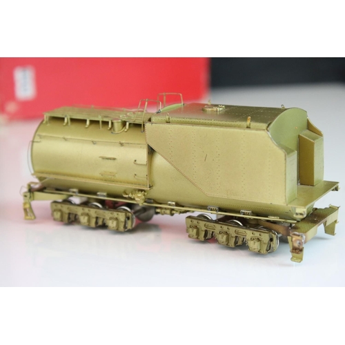 55 - Boxed Westside Model Company HO gauge Great Northern H-7 4-6-2 Pacific brass locomotive & tender mad... 