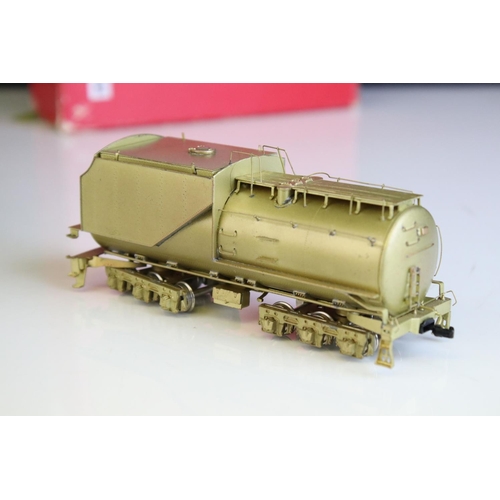 55 - Boxed Westside Model Company HO gauge Great Northern H-7 4-6-2 Pacific brass locomotive & tender mad... 