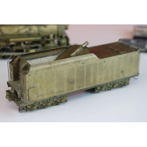 58 - Boxed Nickel Plate Products HO gauge Chicago and North Western Class J-4 2-8-4 2798 brass locomotive... 