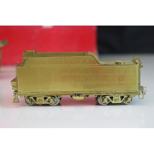 62 - Boxed Westside Model Company HO gauge Baltimore & Ohio Q-3 2-8-2 brass locomotive & tender made by S... 