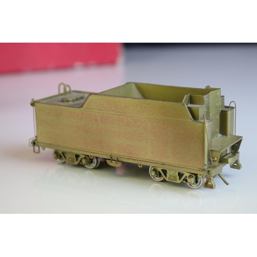 62 - Boxed Westside Model Company HO gauge Baltimore & Ohio Q-3 2-8-2 brass locomotive & tender made by S... 