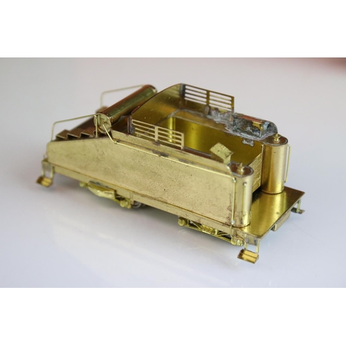 65 - Boxed Westside Model Company HO gauge D&RGW Mikado Class K-27 Compound brass locomotive & tender, Na... 