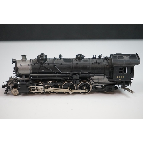 66 - Boxed Iron Horse Models by Precision Scale Co HO gauge PSC Baltimore & Ohio Q4 4404 2-8-2 brass loco... 