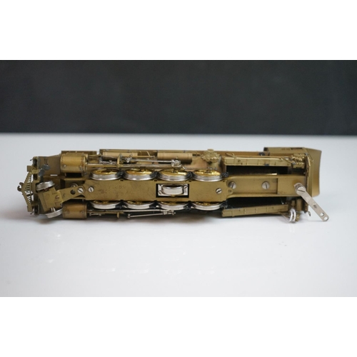 67 - Boxed Overland Models HO gauge USRA Standard Heavy 2-8-2 brass locomotive & tender, made in Korea by... 