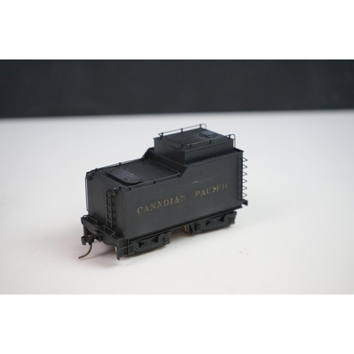 69 - Boxed Pacific Pike HO gauge Canadian Pacific 2-8-0 Consolidation Class N2 3671 brass locomotive & te... 