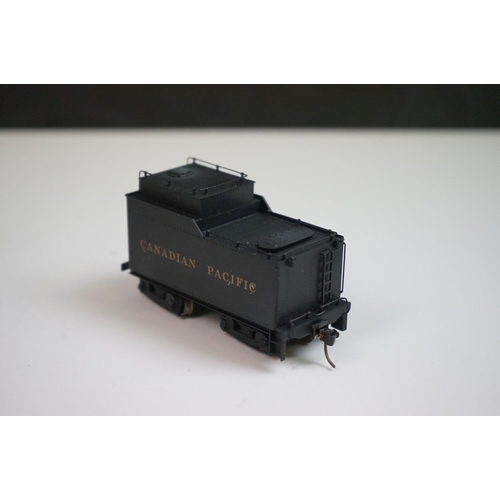 69 - Boxed Pacific Pike HO gauge Canadian Pacific 2-8-0 Consolidation Class N2 3671 brass locomotive & te... 