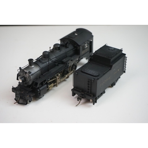 69 - Boxed Pacific Pike HO gauge Canadian Pacific 2-8-0 Consolidation Class N2 3671 brass locomotive & te... 