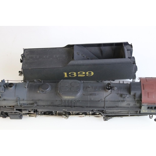 7 - Boxed Daiyoung Models Co HO gauge ST275 Chesapeake & Ohio Railway Class T-1 2-10-4 '1329'brass locom... 