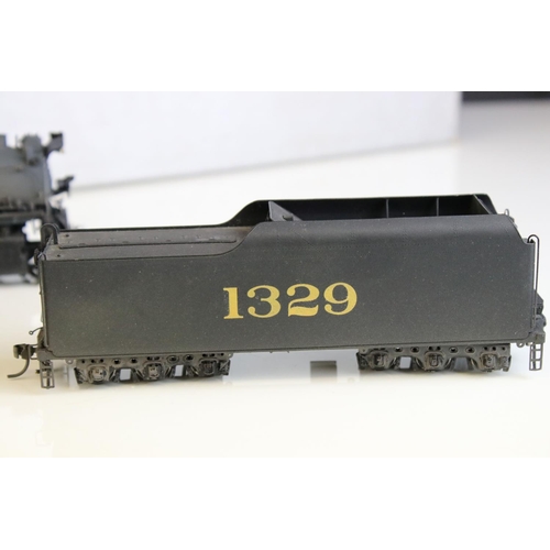 7 - Boxed Daiyoung Models Co HO gauge ST275 Chesapeake & Ohio Railway Class T-1 2-10-4 '1329'brass locom... 