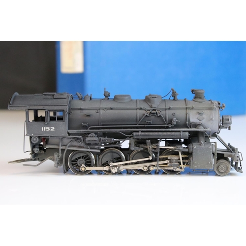 70 - Boxed Alco Models HO gauge S-120 New York Central System G-46h 2-8-0 brass locomotive & tender, made... 