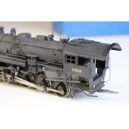 70 - Boxed Alco Models HO gauge S-120 New York Central System G-46h 2-8-0 brass locomotive & tender, made... 