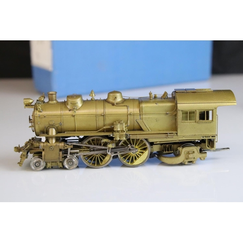 71 - Boxed Alco Models HO gauge Pennsylvania Railroad Class E6s Atlantic 4-4-2 Rok-Am brass locomotive & ... 