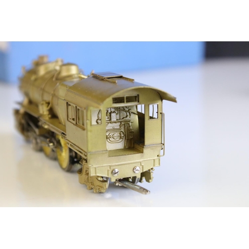 71 - Boxed Alco Models HO gauge Pennsylvania Railroad Class E6s Atlantic 4-4-2 Rok-Am brass locomotive & ... 