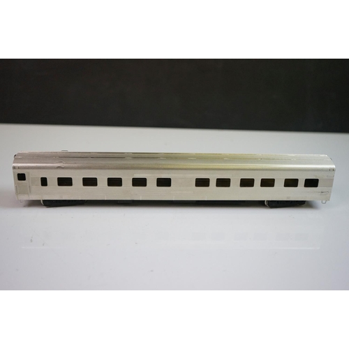 74 - Boxed Nickel Plate HO gauge CZ Pullman Roomette brass rolling stock set made by KMT (Japan), both un... 