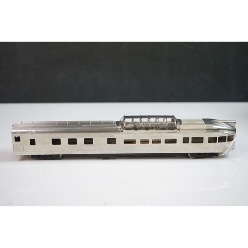 75 - Boxed Nickel Plate HO gauge Dispatchers Special California Zephyr Cars - Dome Observation & Baggage ... 