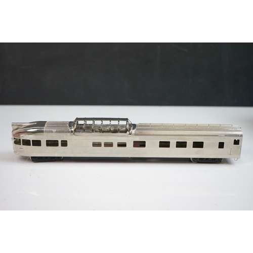 75 - Boxed Nickel Plate HO gauge Dispatchers Special California Zephyr Cars - Dome Observation & Baggage ... 