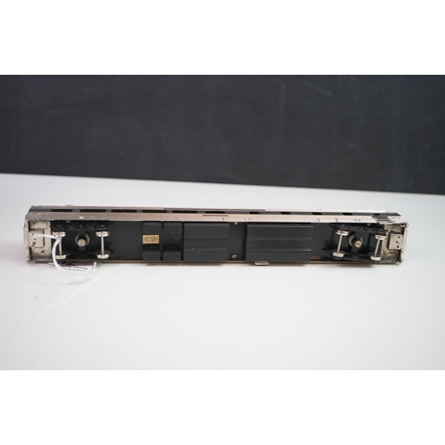 76 - Boxed Nickel Plate HO gauge Dome Coach brass rolling stock set made by KMT (Japan), both unpainted &... 