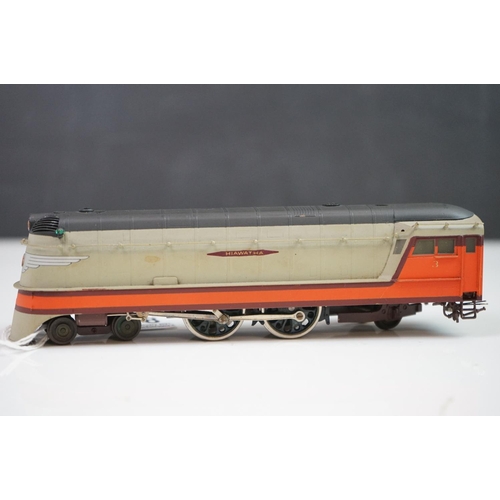 78 - Boxed Nickel Plate Products HO gauge Milwaukee Road Class A 4-4-2 Hiawatha Atlantic brass locomotive... 