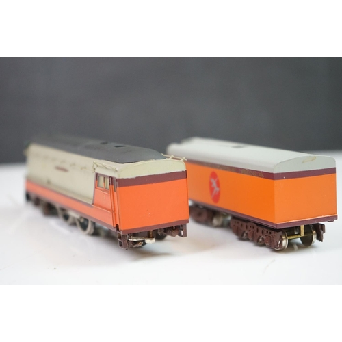 78 - Boxed Nickel Plate Products HO gauge Milwaukee Road Class A 4-4-2 Hiawatha Atlantic brass locomotive... 