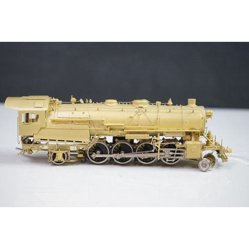 79 - Boxed Nickel Plate Products HO gauge Reading Class M 2-8-2 #1700 #1756 brass locomotive & tender, Da... 