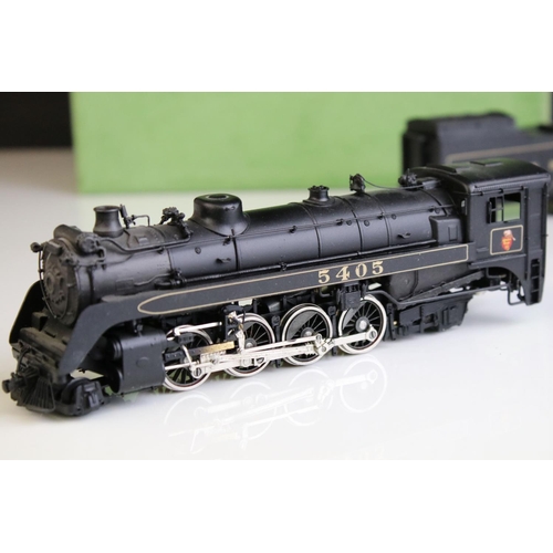 8 - Boxed VH Scale Models HO gauge CPR 2-8-2 P2 Mikado Canadian Pacific '5405' locomotive & tender craft... 