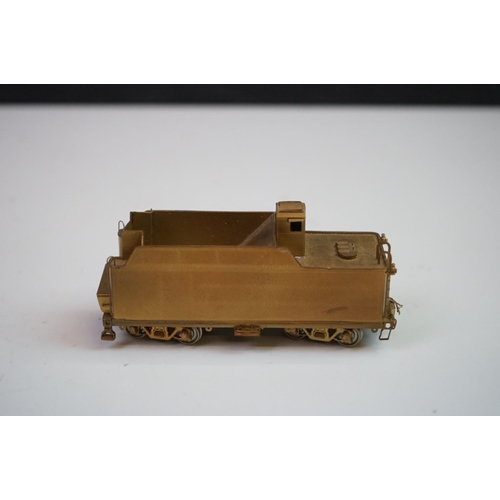 81 - Boxed Key Imports HO gauge Southern MS1 2-8-2 brass locomotive & tender, unpainted, by Samhongsa (Ko... 