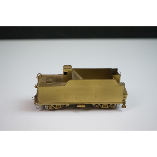 81 - Boxed Key Imports HO gauge Southern MS1 2-8-2 brass locomotive & tender, unpainted, by Samhongsa (Ko... 