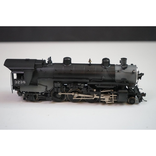 83 - Boxed Balboa Katsumi (Japan) HO gauge Southern Pacific MK-5 Mikado 2-8-2 brass locomotive & tender, ... 