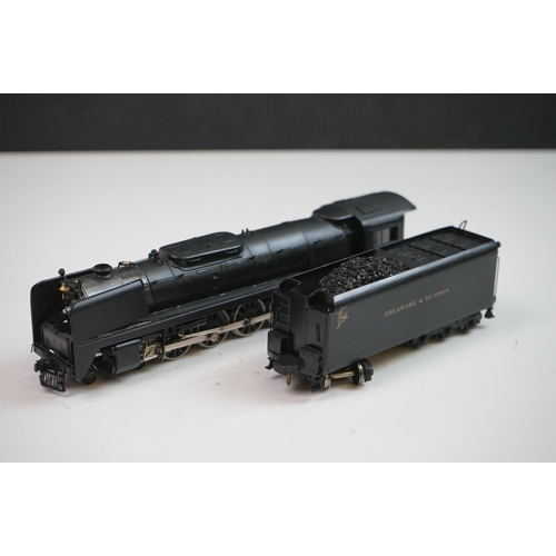 88 - Boxed Nickel Plate Products HO gauge Delaware & Hudson Class K-62 4-8-4 N.A.P. (Japan), painted, app... 