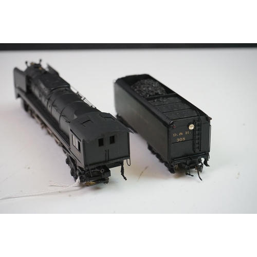 88 - Boxed Nickel Plate Products HO gauge Delaware & Hudson Class K-62 4-8-4 N.A.P. (Japan), painted, app... 