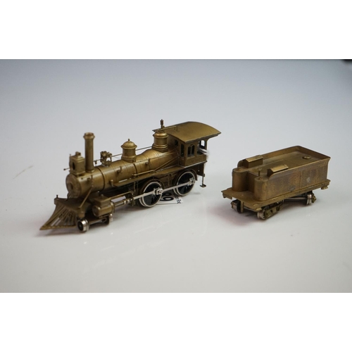 89 - Boxed United Scale Models Golden Spike Centennial C.P.Jupiter UP #119 brass locomotive set made by A... 