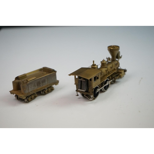 89 - Boxed United Scale Models Golden Spike Centennial C.P.Jupiter UP #119 brass locomotive set made by A... 