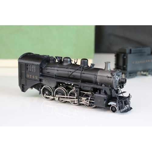 9 - Boxed VH Scale Models HO gauge CPR 2-8-0 Canadian Pacific '3742' locomotive & tender crafted by Samh... 