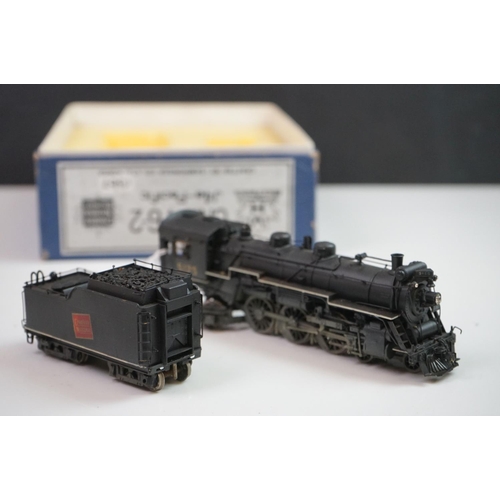 91 - Boxed VH Scale Models HO gauge CNR 4-6-2 J4e- Pacific Canadian National Railways 5125 brass locomoti... 