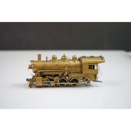 93 - Boxed VH Scale Models HO gauge CNR 0-6-0 0-18a Canadian National Railways brass locomotive & tender ... 