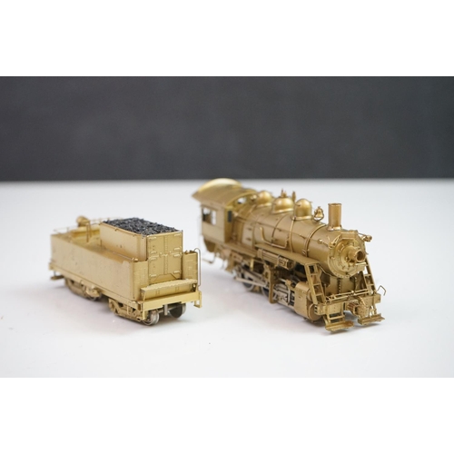 93 - Boxed VH Scale Models HO gauge CNR 0-6-0 0-18a Canadian National Railways brass locomotive & tender ... 