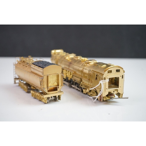 94 - Boxed VH Scale Models HO gauge CNR 2-10-2 T-2a #4100 Canadian National Railways brass locomotive & t... 