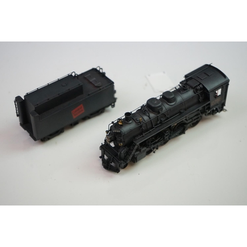 96 - Boxed VH Scale Models HO gauge CNR2-8-0 N5d Consol 2755 Canadian National Railways brass locomotive ... 