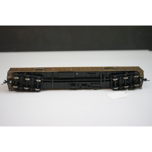 270 - Four boxed E Suydam & Co HO Railroad Equipment RR-5 Baggage Car brass models, one without bogies, ot... 