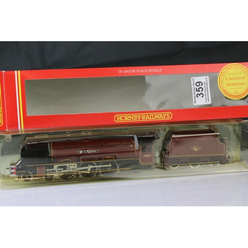 359 - Boxed Hornby OO gauge ltd edn R194 BR 4-6-2 Loco City of Liverpool locomotive