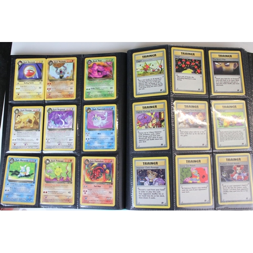 365 - Pokemon - A binder of Pokemon Trading Cards featuring Mewtwo, Machamp, Jungle Snorlax, Jolteon, Foss... 